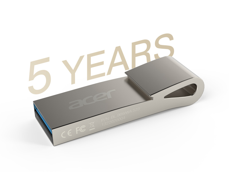 Clé USB 3.2 Acer UP300 / 512 Go / Gris