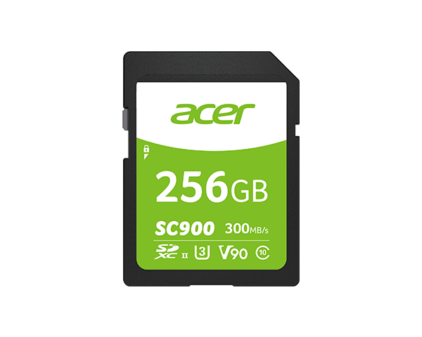 Acer SC900 SDXC UHS-II V90 4K Memory Card