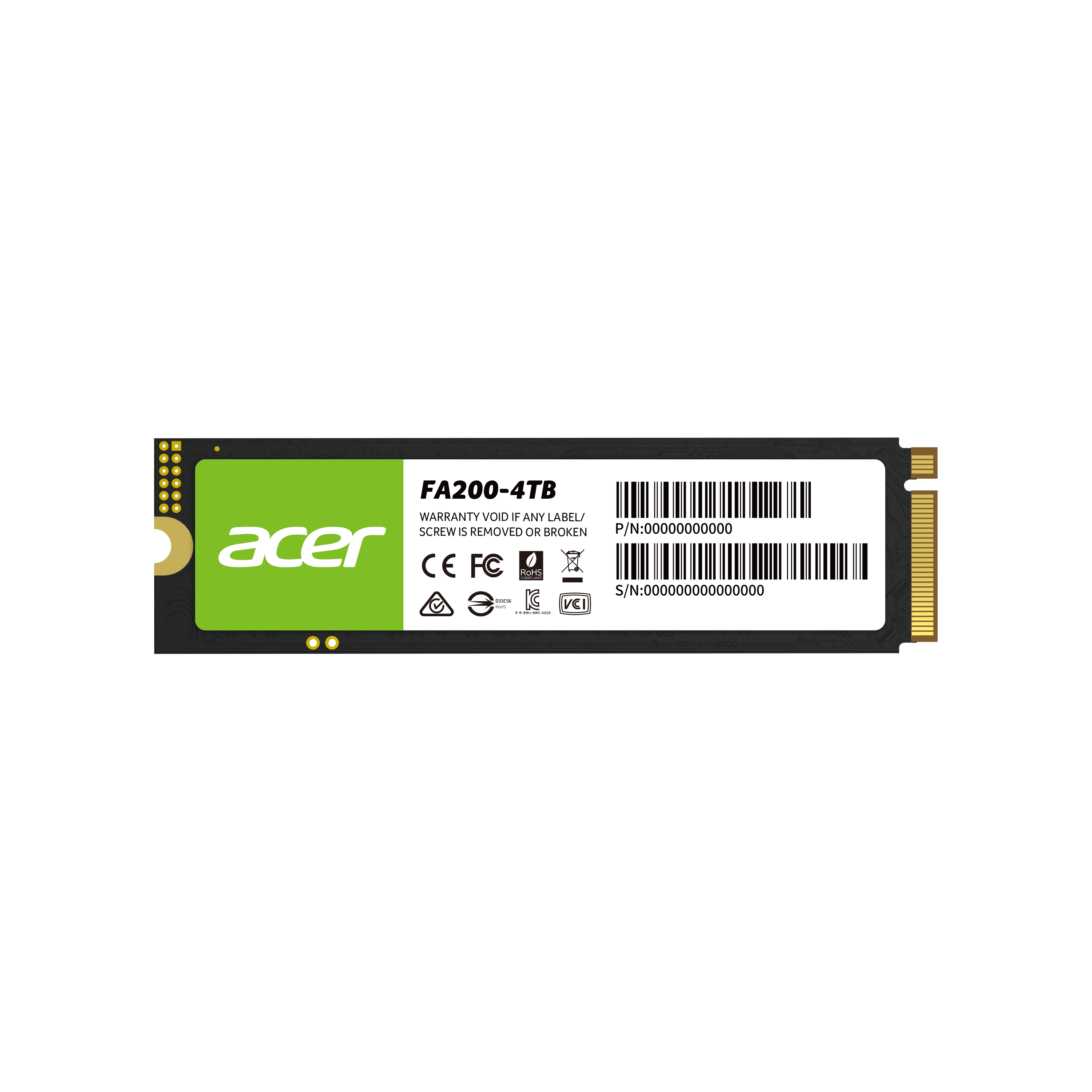 Acer memory module, SO-DIMM Laptop DRAM, U-DIMM Desktop DRAM