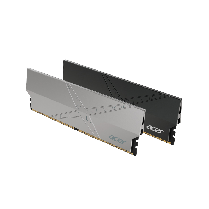 Acer HT200 DDR5 Memory in Black and Silver Colors