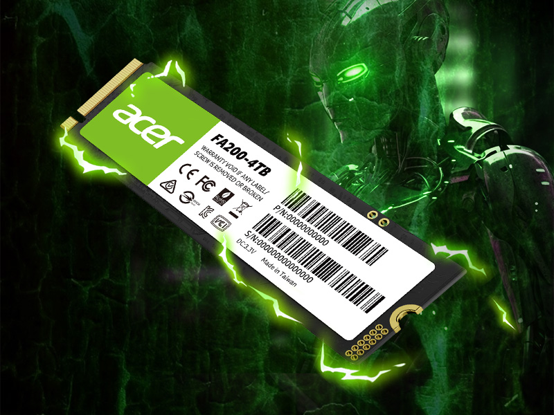 Características del SSD Acer FA200