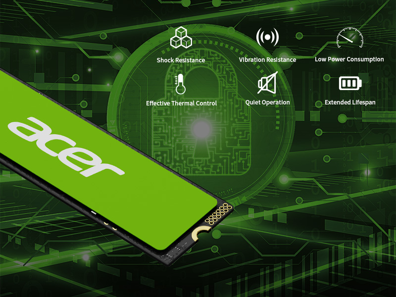 Acer FA200 SSD with better stability and data security